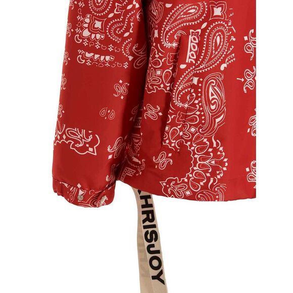 Khrisjoy Men's Windbreaker Bandana Hood Jacket